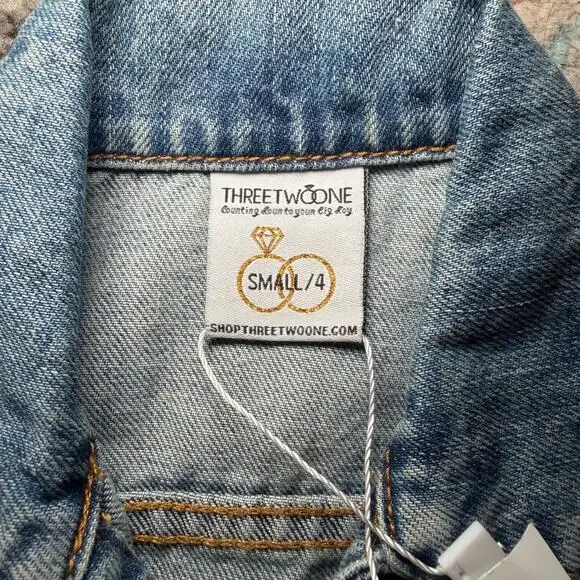 Davids Bridal Jean Jacket - Picture 3 of 3
